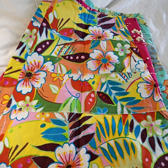 12 Colorful Skirts Purses & Top Handmade NWOT - Picture 10 of 11